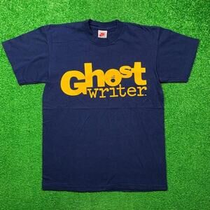 Ghost Writer Promo Vintage Nike T Shirt USA Rare Movie Rap TV Show 90s OG Memory